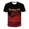 New Fashion Women/Men's 3D Print  Running Wild Rock  Casual T-shirts  Hip Hop Tshirts Harajuku Styles Tops Clothing