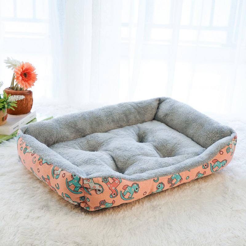 

Всесезонный домик для домашних животных: Зимнее тепло для кошек и собак - Подходит для тедди, корги, лабрадоров, золотистых ретриверов - Включен уютный матрас S - 50×40cm (up to 5 lbs)