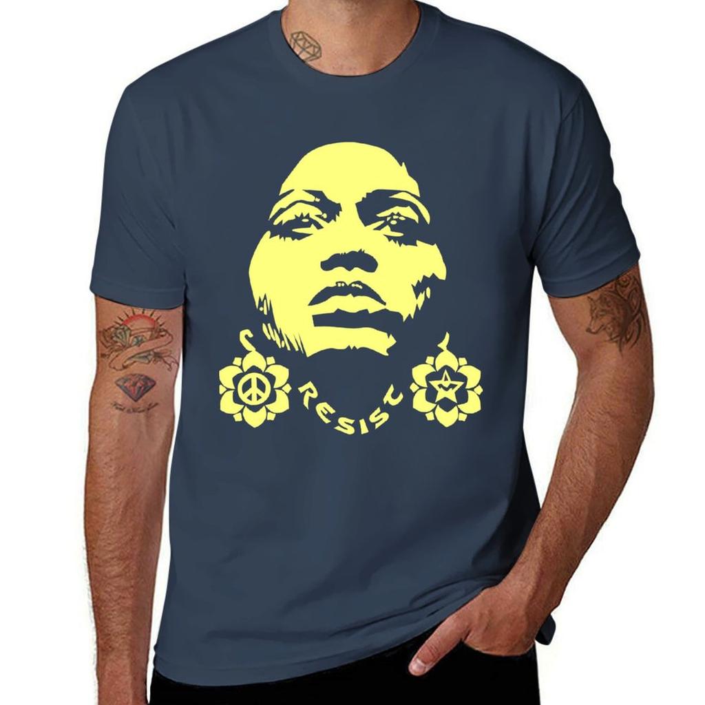 Retro The Next Things Angela Davis Is Safe Ways You Can Tshirt Antipilling Casual Tshirt