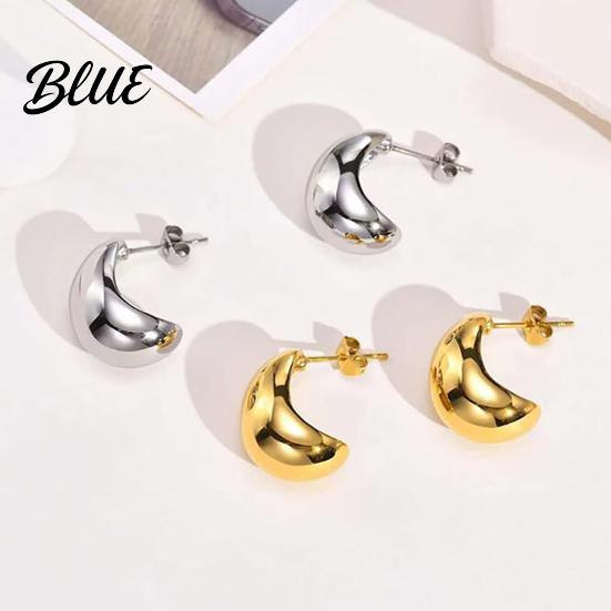 Versatile Earrings 1 Pair Teardrop for Women Small Water Drop
