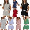 European & American Casual Women's Short Sleeve Shorts Set (2026 Edition)