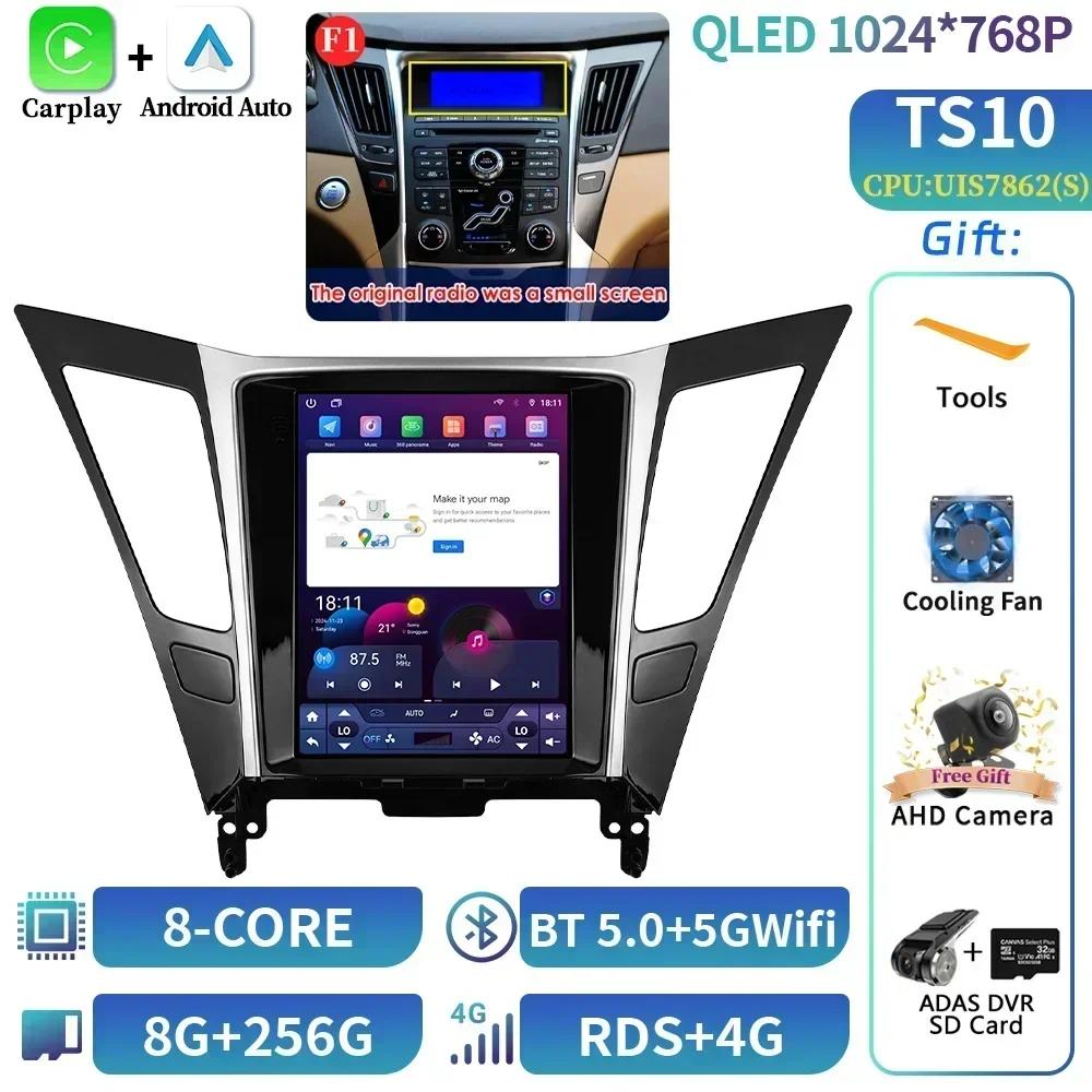 9.7inch Car Radio Multimedia Video GPS  For Hyundai Sonata Yf 8 2010-2018 Screen Android Stereo 4G  Wireless Navigation Stereo G