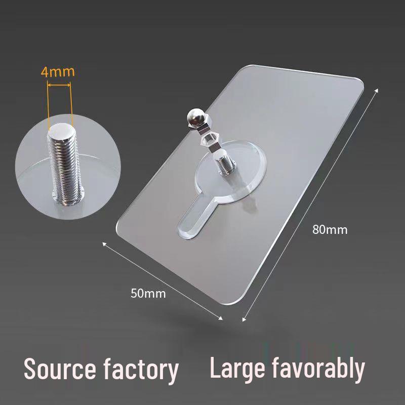 Seamless Screw-Free Adhesive Wall Hooks for Photo Frames and Storage