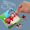 3D Puzzles Cartoon Animals Montessori Game Children Cognitive Jigsaw Puzzle Infant Playthings Educational Toys Ideal for Toddler