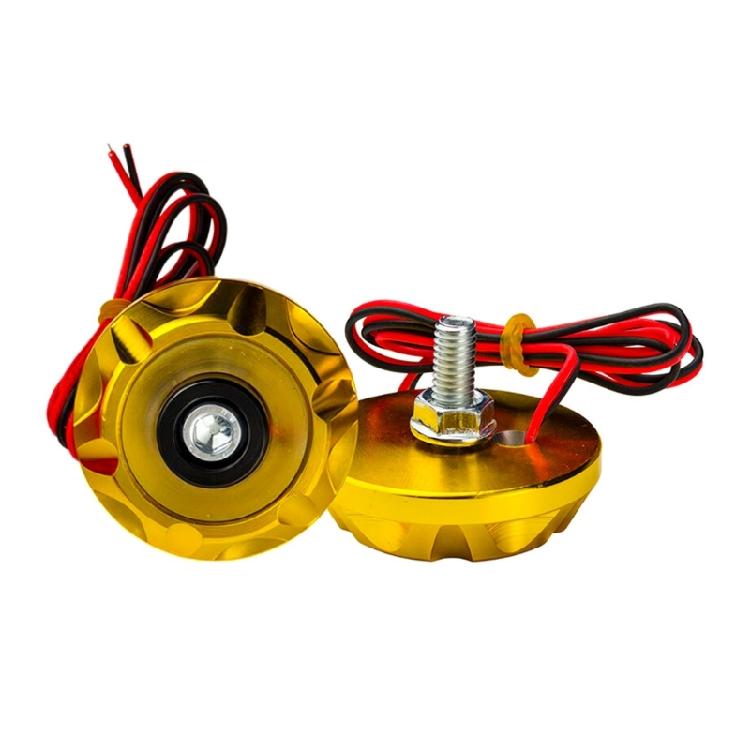 

Multiple Function Motorcycle Safety Signal Lights Plugs & Play Installation 360° Visibility Optimization for Long Trip золотой