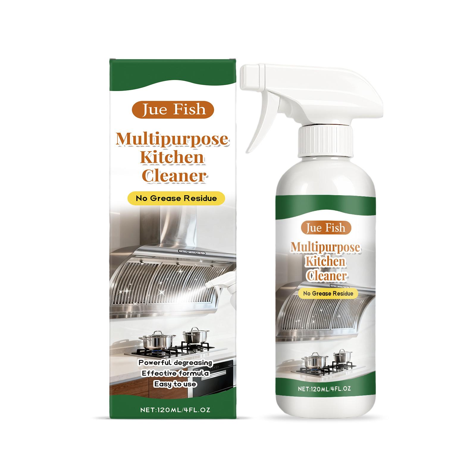 Kitchen Oil Stain Cleaner Household Multi-Functional Cleaning Powerful Oil And Dirt Removal Range Hood Cleaning Spray 1 Pcs