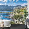 Photomural Mountain Lake In The Valley Structural Vinyl 450x300