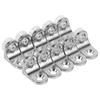 Rounded Corner Shelf Brackets Zinc Alloy Cabinet Shelf Supports  For Furniture Glass Shelves