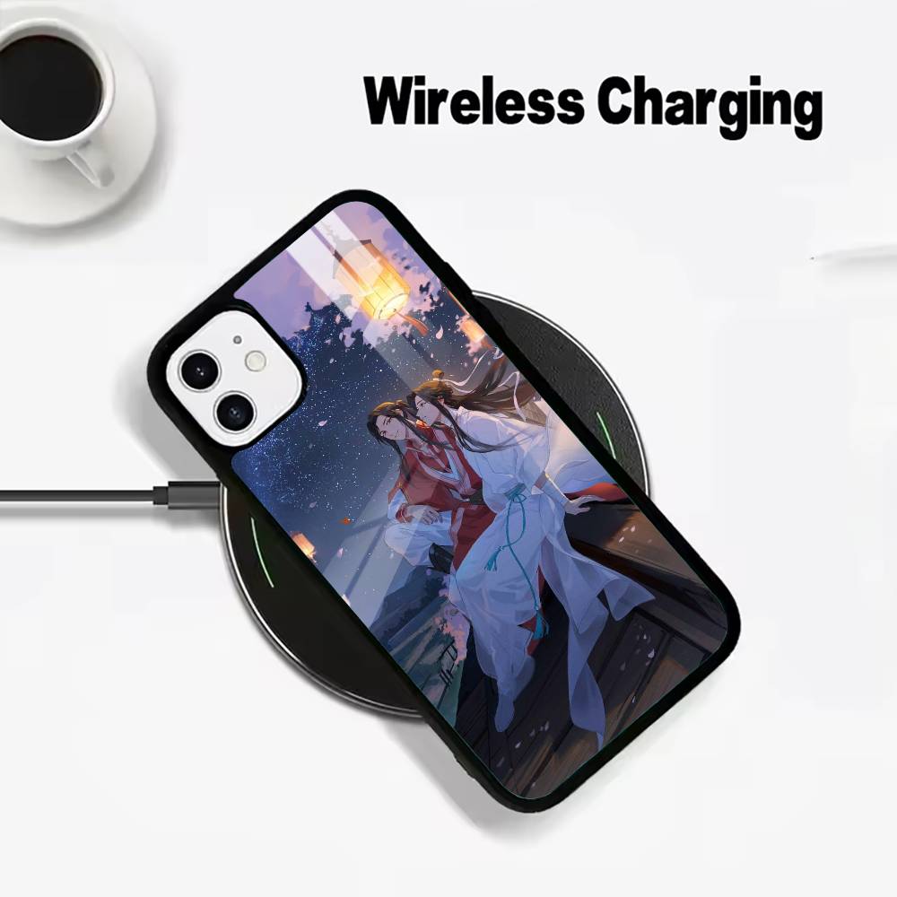 

H-Heaven- Official s- Blessing Phone Case For IPhone17 16 15 14 13 12 11 Pro Max 16/15/14Plus Wireless Charger Cover Funda iPhone16Pro