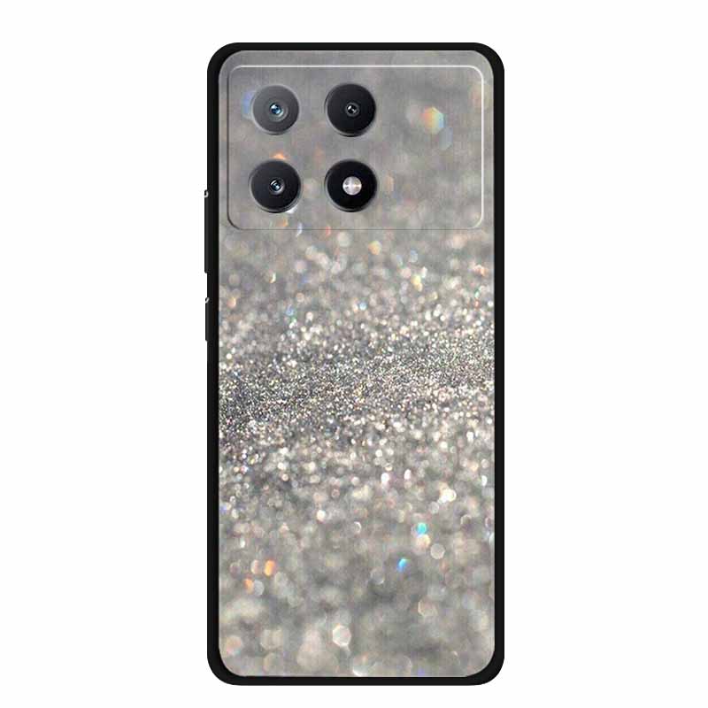 Marble Pattern Phone Case for Poco X6 Pro Clear Edge Cover Funda for Xiaomi Poco X 6 Pro Soft Transparent Coque Color Back Shell