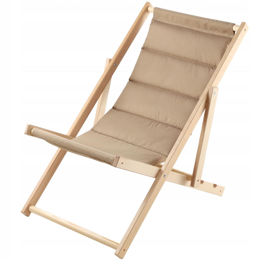 KADAX Wooden Sunbed Garden Beach Folding Cushion Comfortable Polish Manufacturer
