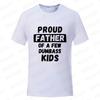 Funny Daddy & Dad Joke Gift T-Shirt Proud Father of A Few Kids Graphic Clothes Personalized Women Men Summer Tee T Shirts Tops