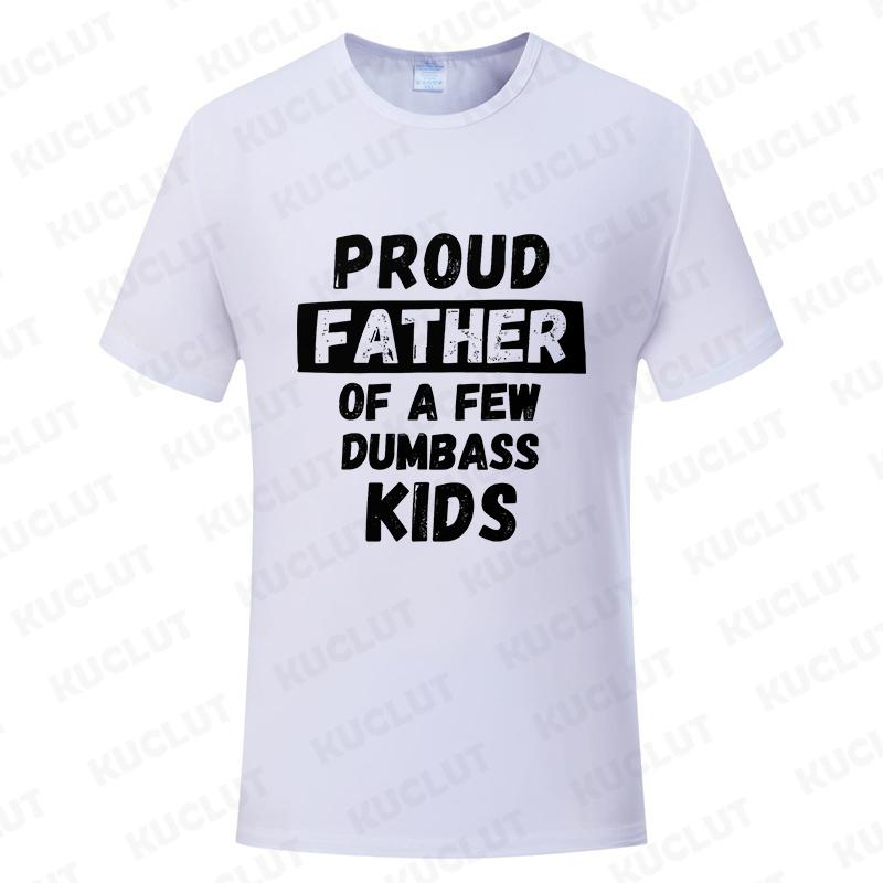 Funny Daddy & Dad Joke Gift T-Shirt Proud Father of A Few Kids Graphic Clothes Personalized Women Men Summer Tee T Shirts Tops