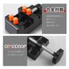 YFFSFDC Tabletop Vise, Maximum Opening Width 54mm, Compact, Tabletop, Easy Installation, for Drilling, DIY Jewelry Making, Metalworking, Precision Fix