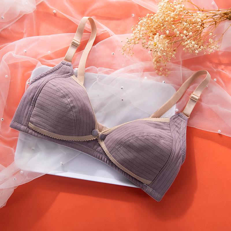 Übergröße Kabelloser Still-BH - Vorderverschluss, Atmungsaktiv, Anti-Hänge-Effekt, Sammelstütze