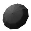 Meidu 12-Rib Tri-Fold Semi-Automatic Umbrella