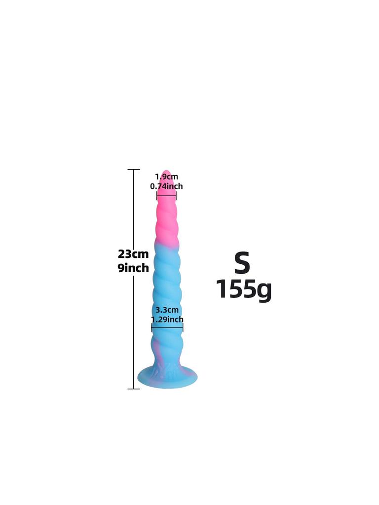 Super dlouhý svítící anální kolík anální dilatátor FairyKiss dámská hračka anální sexuální hračky pro dospělé barevné unisex S/M/L/XL