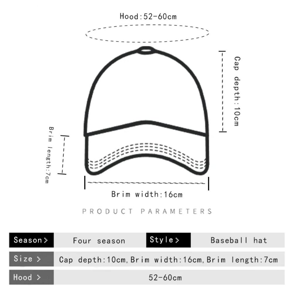 Breathable Baseball Cap Quick Drying Peaked Cap Fashion Quick Drying Baseball Hats  Men Women