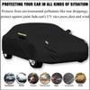 Waterproof Car Covers for 2020-2025 Land Rover Defender 90 2-Door (Black Silver) Waterproof All Weather Protection Outdoor