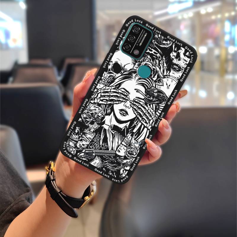 Full Wrap Shockproof Phone Case For UMIDIGI A9 Phone Pouch Durable Graffiti Cute Fashion Design Anti-knock Protective