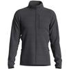 Salomon Essential Light Warm Full Zip Fleece Size Deep Black Men's Jacket, M, LC2224700,