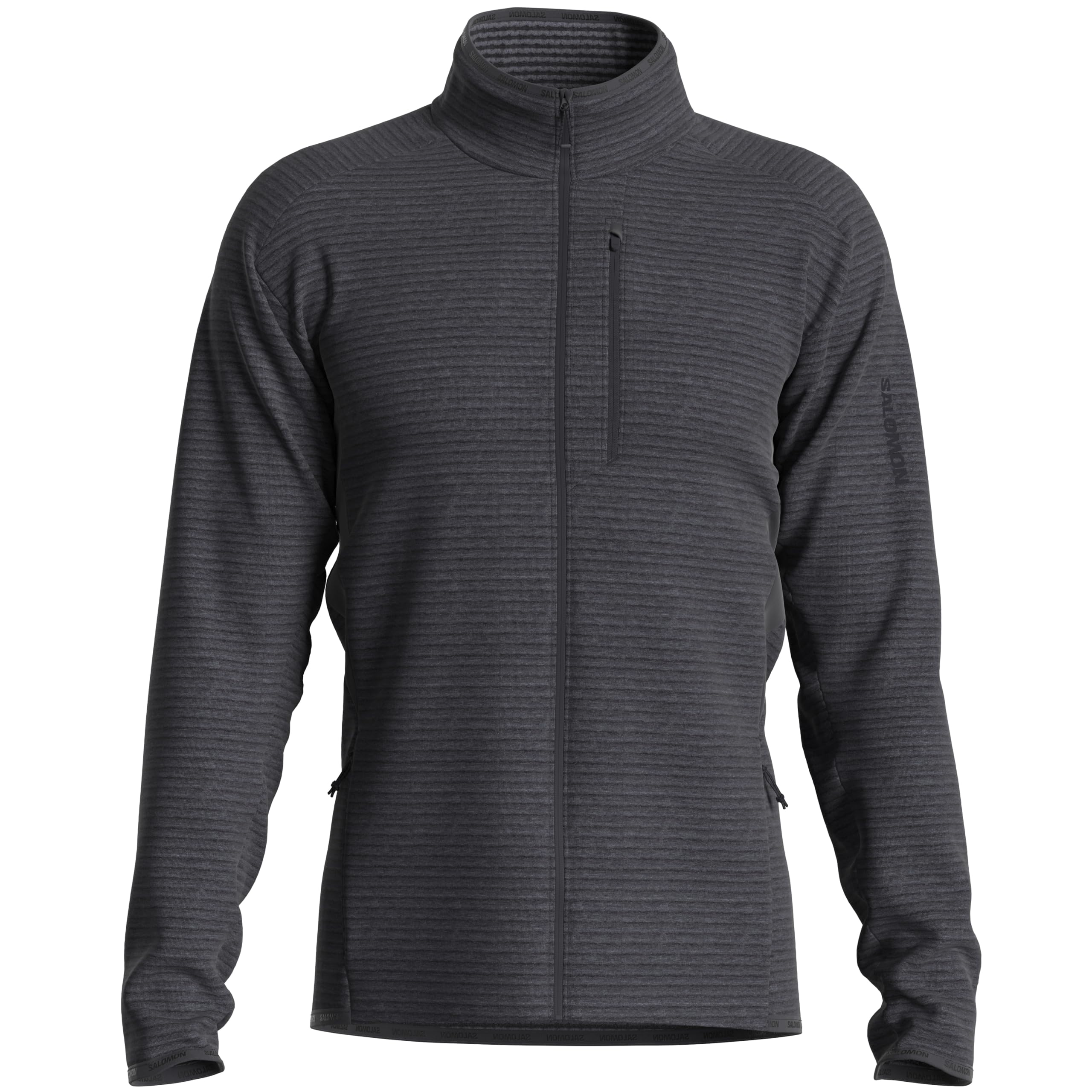 

Мужская флисовая куртка Salomon Essential Light Warm на молнии, размер M, цвет Deep Black, LC2224700,