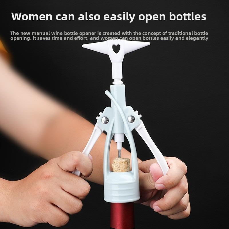 Multi-purpose Wine Opener with Thickened Plastic Wine Screwdriver