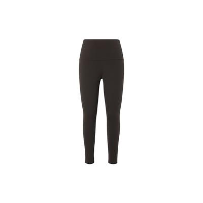 Nike Zenvy Series Solid Color Low-Intensity High-Waist Quick-Dry Slim Fit Cropped Sports Leggings Women Bottoms Brown DQ6016-237