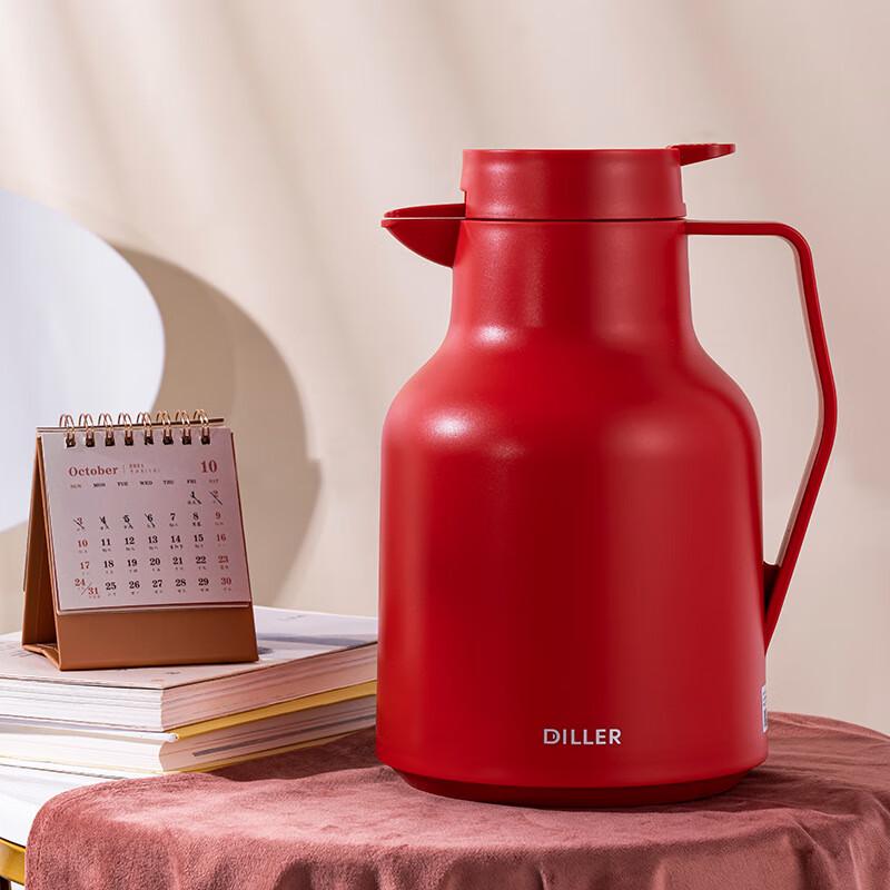 Diller 1.5L Glass Liner Insulated Thermos