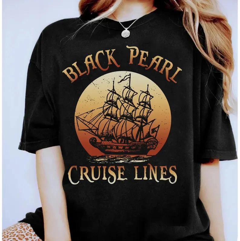 Pirates Of The Caribbean Black Pearl Cruise Lines Shirt S
