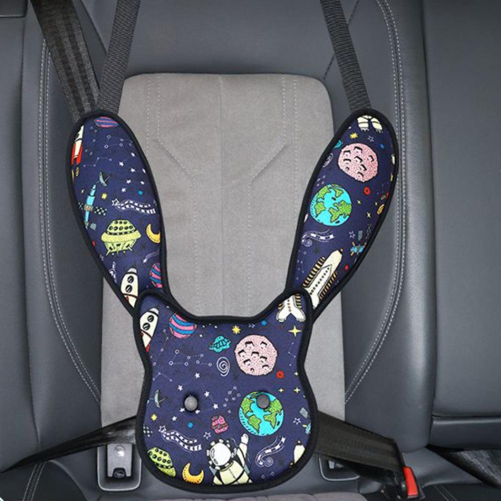 

Cute Seat belt guide position fixator Safety Cartoon Printed Belly Pads Automobile Style I