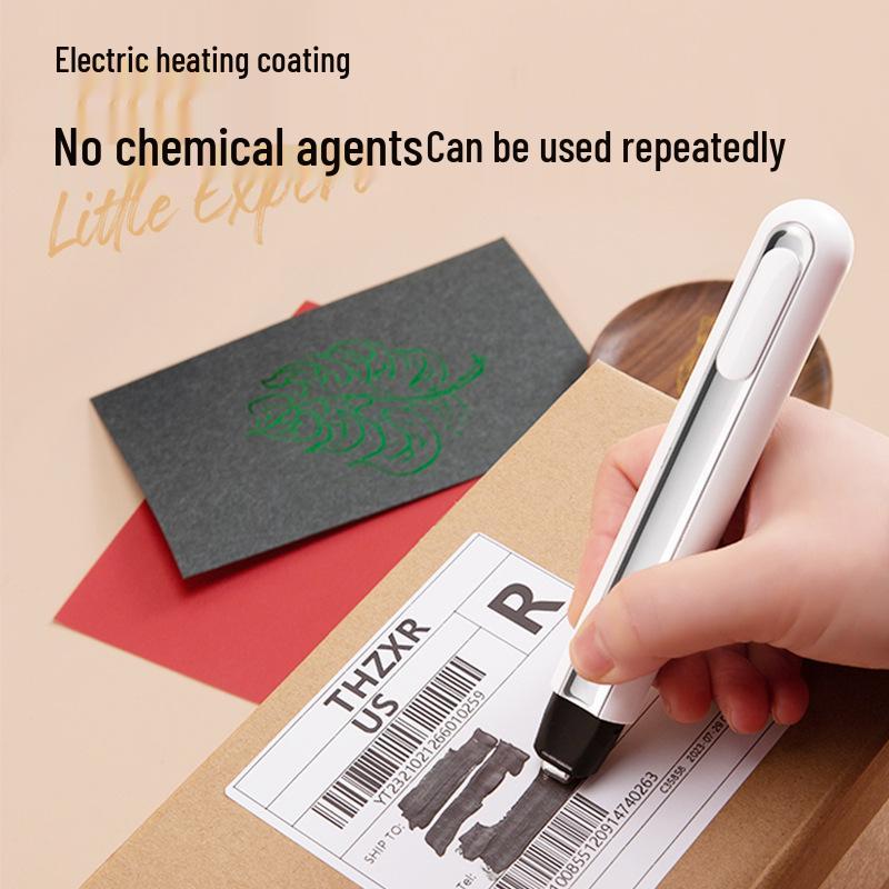 

Мини термопресс и средство для удаления кодов для исправления накладных Foil Paper (Red + Gold + Blue)