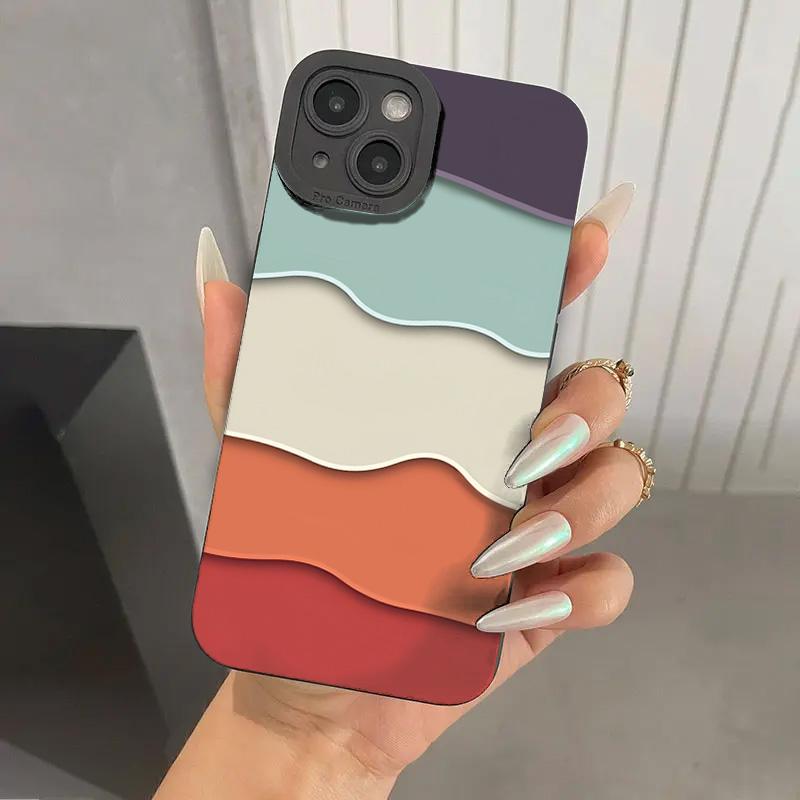Luxury Vintage Wood Grain Phone Case For iPhone 17 16 15 14 13 12 11 Pro Max X XS 7 8 Plus 16E Shockproof Protective Back Cover