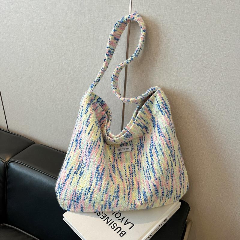 Bag women's large capacity 2025 new fashion casual versatile shoulder messenger bag niche tote bag