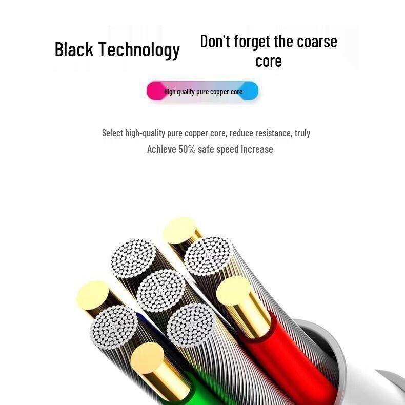 Apple-Compatible Fast Charging Cable for iPhone 14/13/12/11 & More - Extended Length