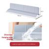 Multiple Purpose Elastomer Water Dam Guard Flexible Seal Ribbon For Kitchen Bathroom Sink Unequipped Required