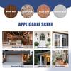 Awning for Door Entrance with Aluminum Alloy Bracket Outdoor Clear Door Awning Strong Load-Bearing Capacity for Porch/Patio/Deck