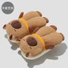 Cartoon Cotton Slippers Winter New Cute Kapibara Home Indoor Household Plush Cotton Shoes Winter