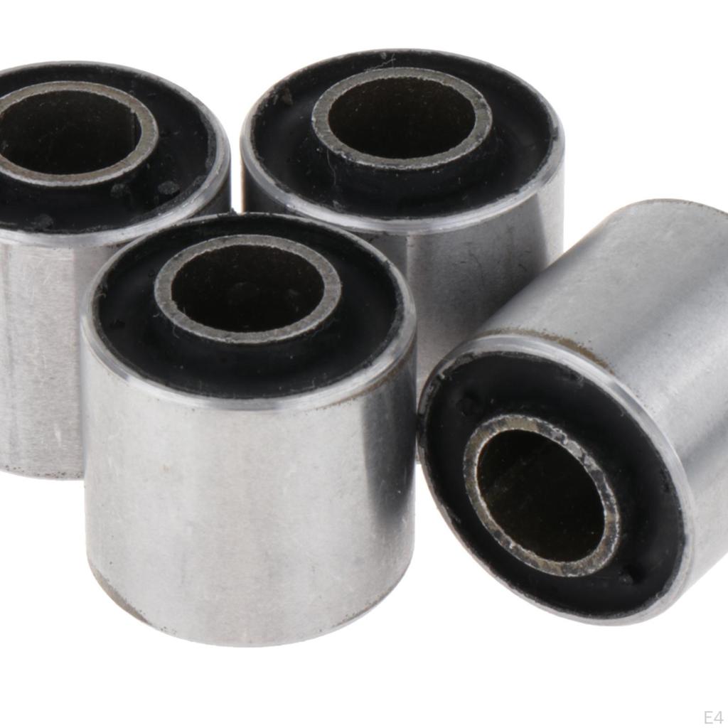 4 Stück Hinterradschwingenbuchsen 1,10 Zoll Hochleistungsstahl Motorradzubehör für Fahrzeug