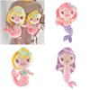 Soft And Cuddly Mermaid Princess Plush Toy With Long Hair For Girls