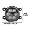2ks LED mlhových světel pro Subaru Forester BRZ Gt86 2013 2014 2015 2016 2017-2025 Světlomety, mlhová světla, autopříslušenství, bílá žlutá