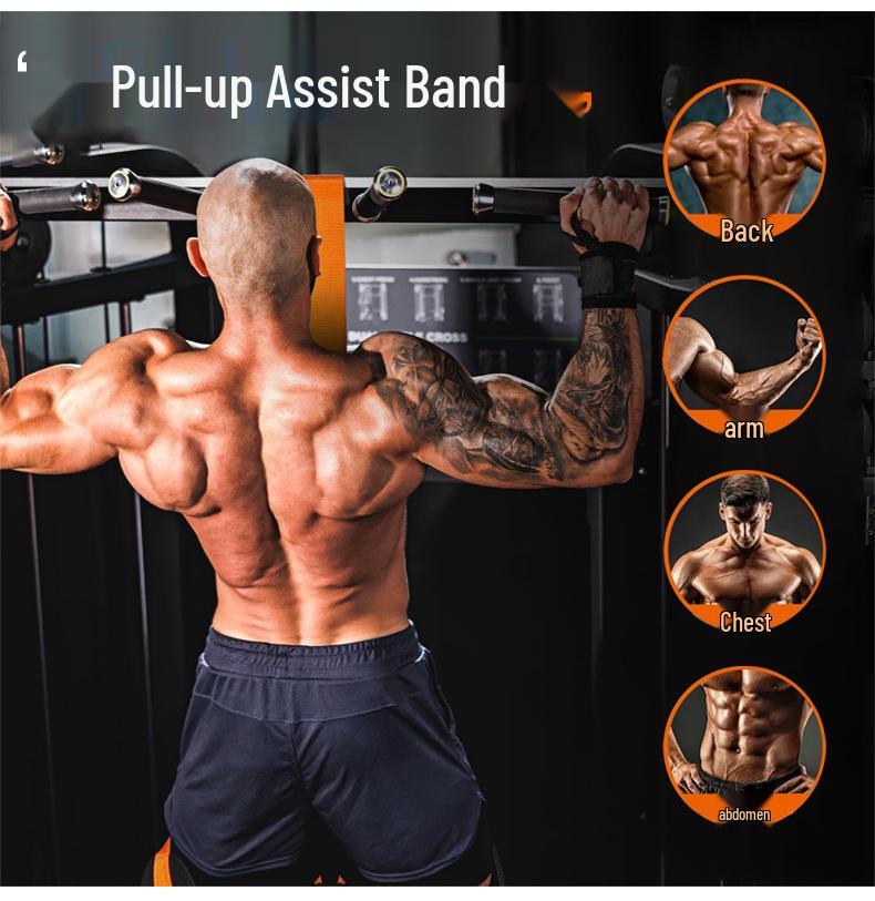 Pull-up Assist Resistance Band for Indoor Fitness and Exercise