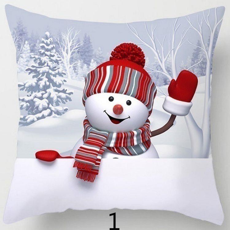 snowman pillow covers