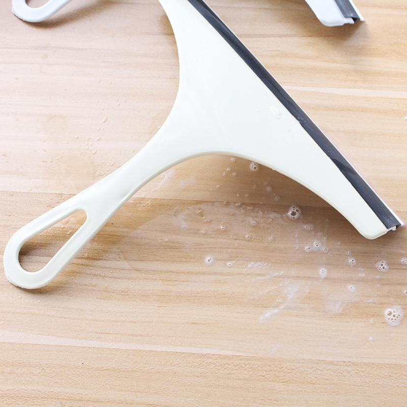 Window Glass Wiper Scraper Bathroom Mirror Cleaner Silicone Blade Holder Hook Kitchen Cleaner Car Glass Shower Squeegee