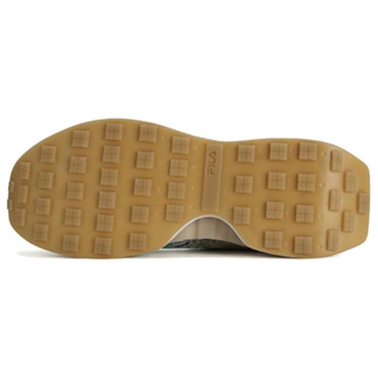 New V&A X FILA KM MORGAN Durable Breathable Low Top Casual Running Shoes Women's Beige F12W413109FSM