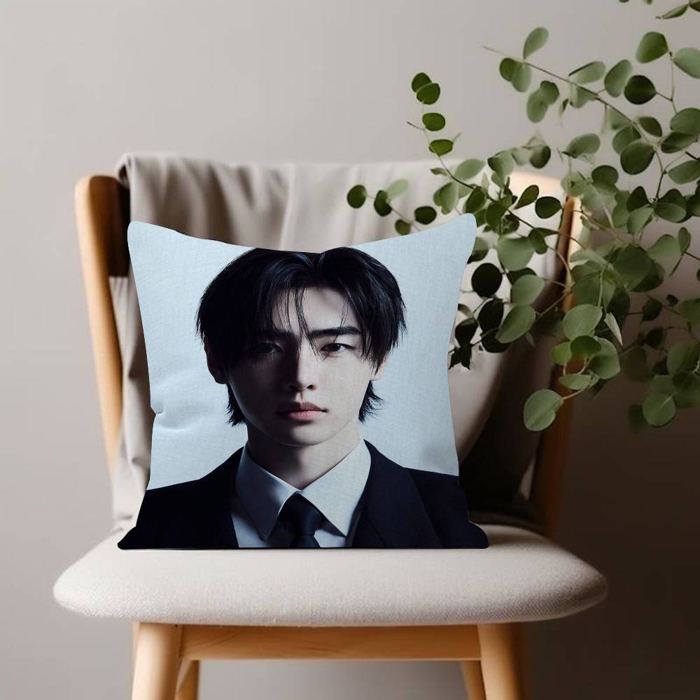 Park Sunghoon Pop Singer Cushion Cover X Polyester Sofa Cushions Decorative Throw Pillows Home Decoration Pillowcover