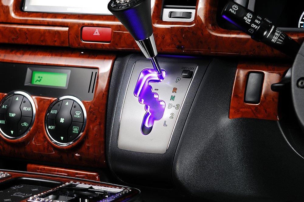 Garson DAD Shift Gate Illumination for H200 Series Hiace Room Electrical LED Interior Indirect Car Custom Parts (1st-3rd Generation) (GE034-01) D.A.D.