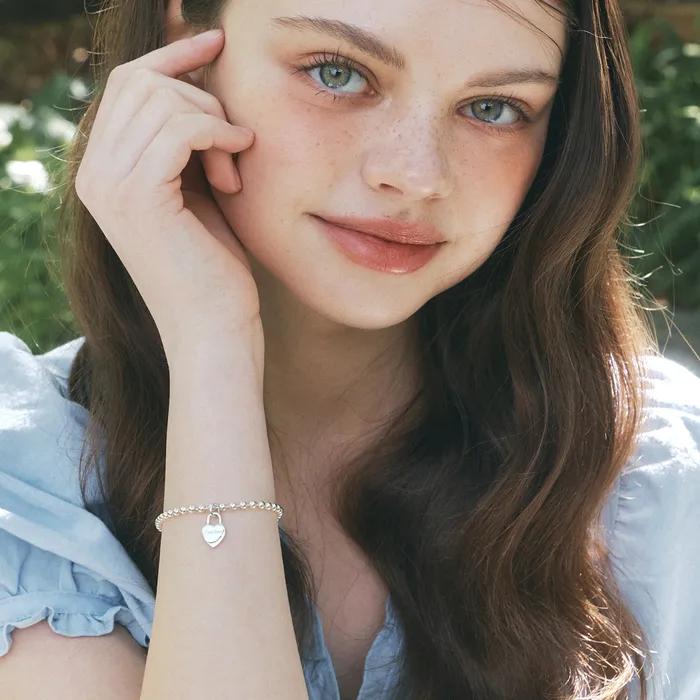 [silver925] luv bracelet
