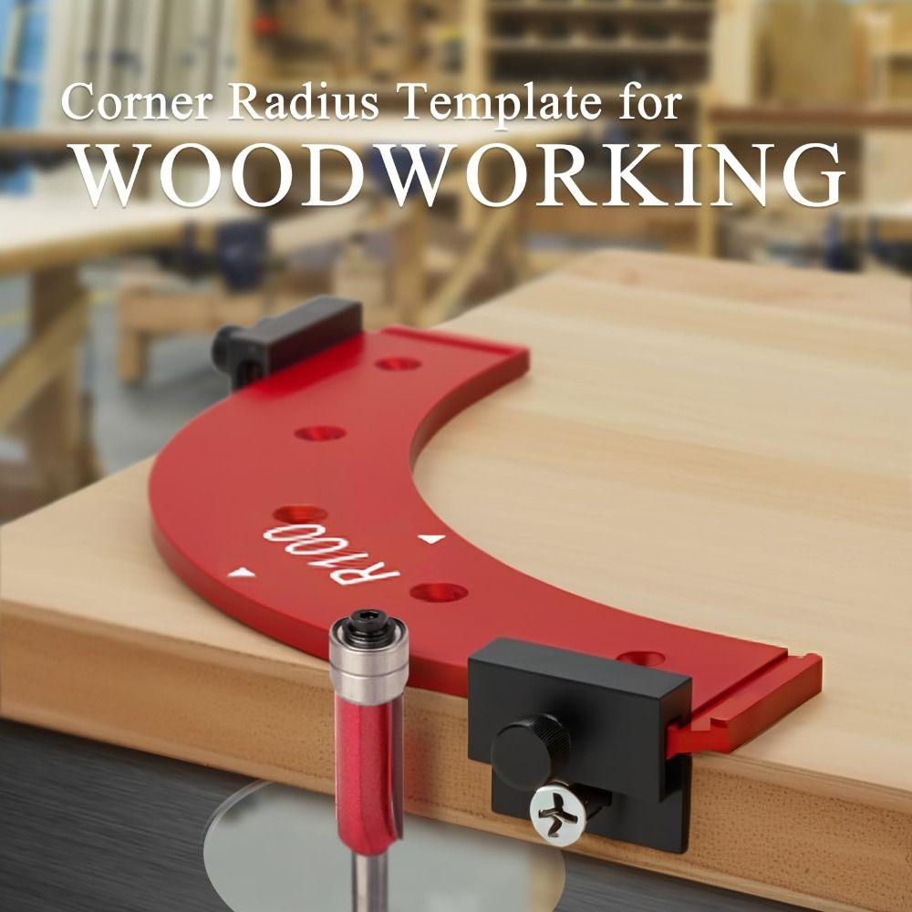 R100 R150 R200 R250 R300 Round Corner Radius Templates Reusable Radius Jig  Edge Molding