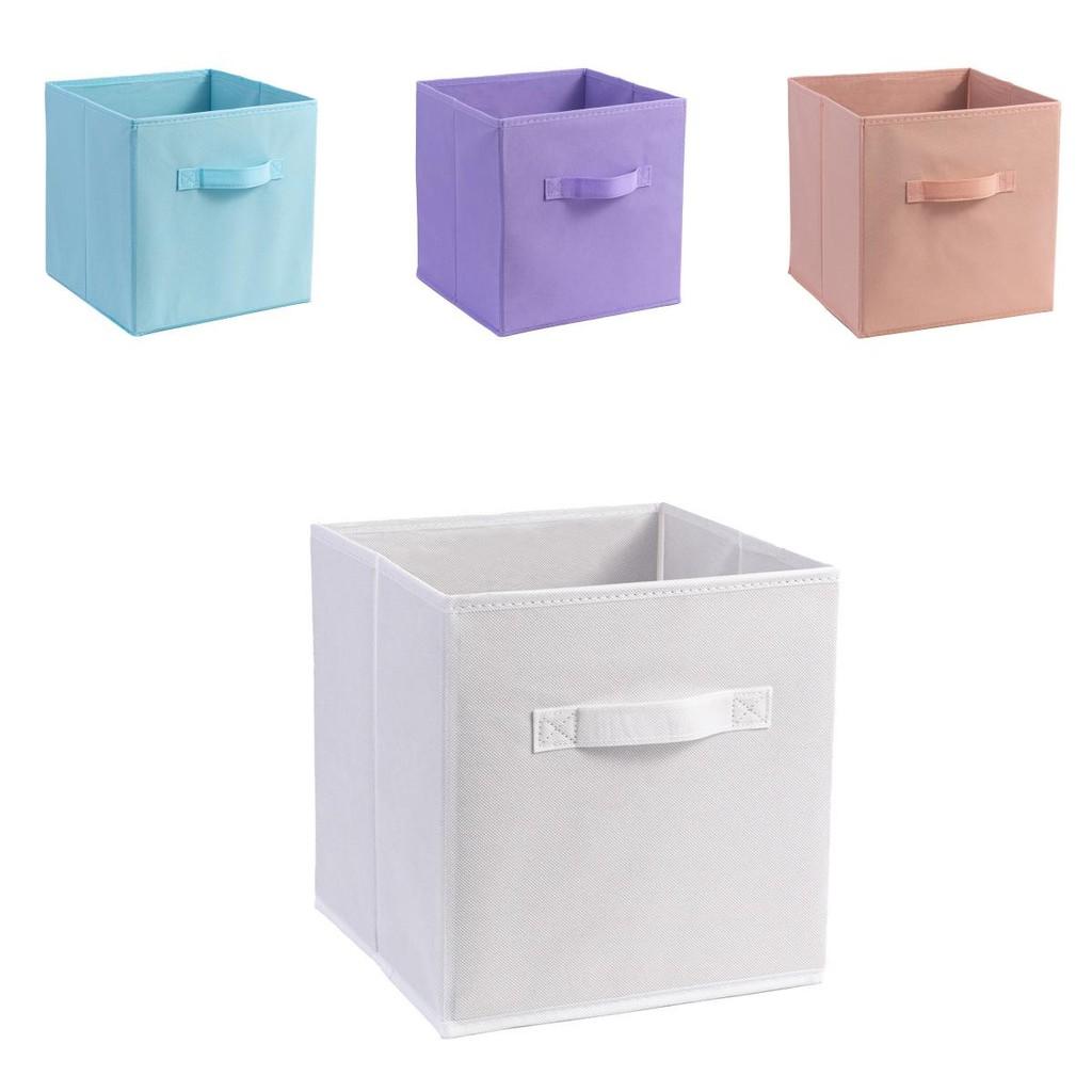 Large Foldable Fabric Storage Box For Clothes Books Toys And Household Items In Multiple Colors